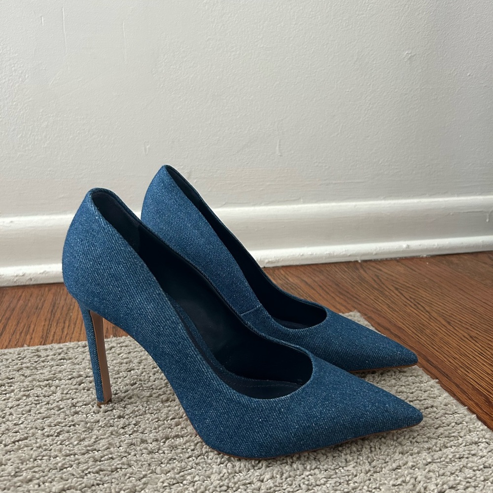 Schultz Denim Heels